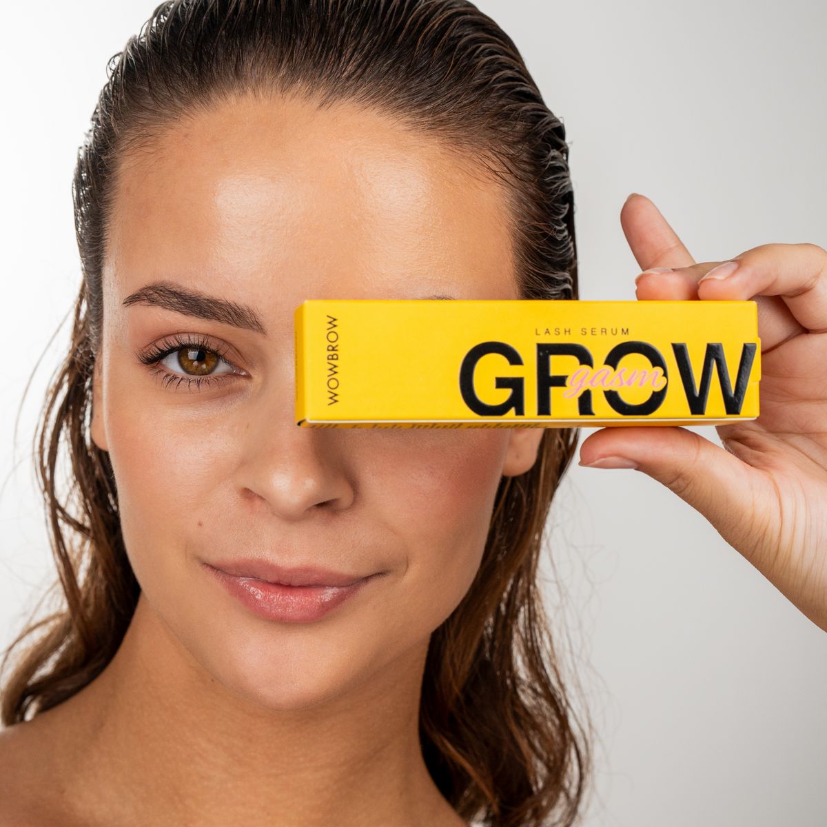 Grow Gasm Lash Serum by WOWBROW | Longer & Fuller Lashes in 4